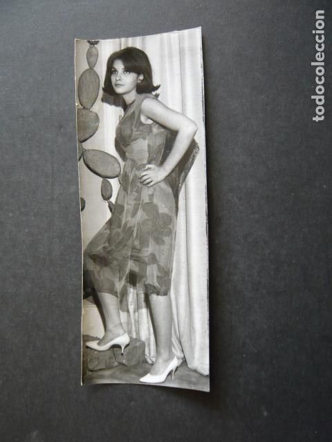 Cinema: AGNES SPAAK ACTRIZ ANTIGUA FOTOGRAFIA ORIGINAL 7 X 18 CM