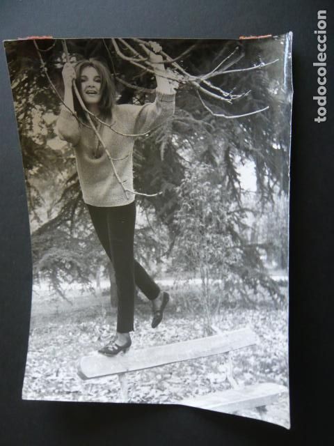 Cinema: AGNES SPAAK ACTRIZ ANTIGUA FOTOGRAFIA ORIGINAL 18 X 24 CM