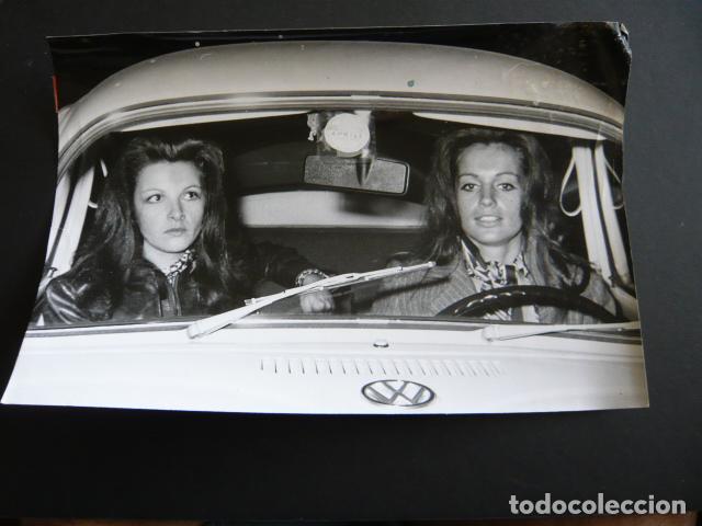 Kino: AGNES SPAAK Y CATHERINE SPAAK ACTRIZ ANTIGUA FOTOGRAFIA ORIGINAL 20 X 30 CM