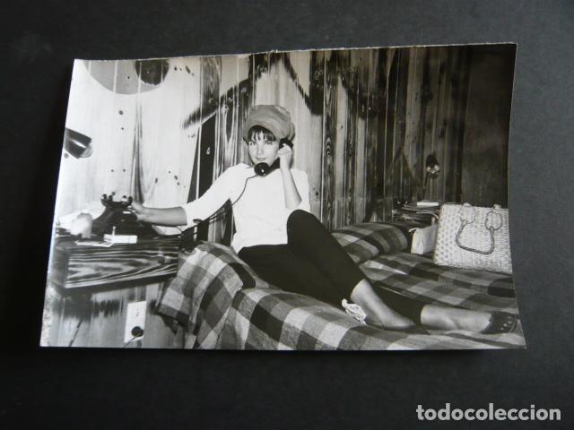 Kino: AGNES SPAAK ACTRIZ EN BARCELONA ANTIGUA FOTOGRAFIA ORIGINAL 12 X 18 CM