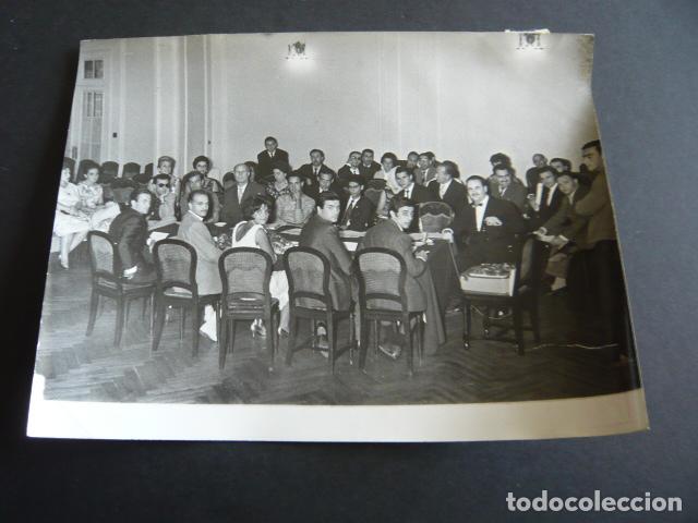 Kino: AGNES SPAAK ACTRIZ EN SAN SEBASTIAN ANTIGUA FOTOGRAFIA ORIGINAL 24 X 18 CM