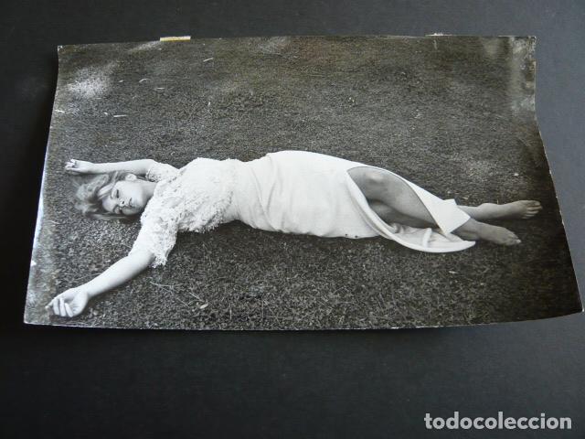 Kino: AGNES SPAAK ACTRIZ ANTIGUA FOTOGRAFIA ORIGINAL 26 X 16 CM