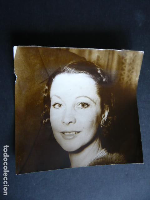 Kino: VIVIEN LEIGH ACTRIZ ANTIGUA FOTOGRAFIA ORIGINAL 13 X 12 CM