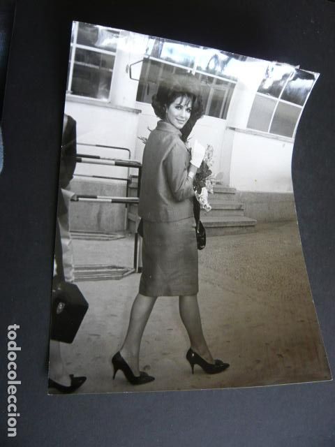 Kino: TERESA VELAZQUEZ ACTRIZ ANTIGUA FOTOGRAFIA ORIGINAL 24 X 18 CM