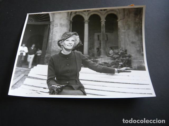 Cinema: MAGGIE SMITH ACTRIZ ANTIGUA FOTOGRAFIA ORIGINAL 18 X 24 CM