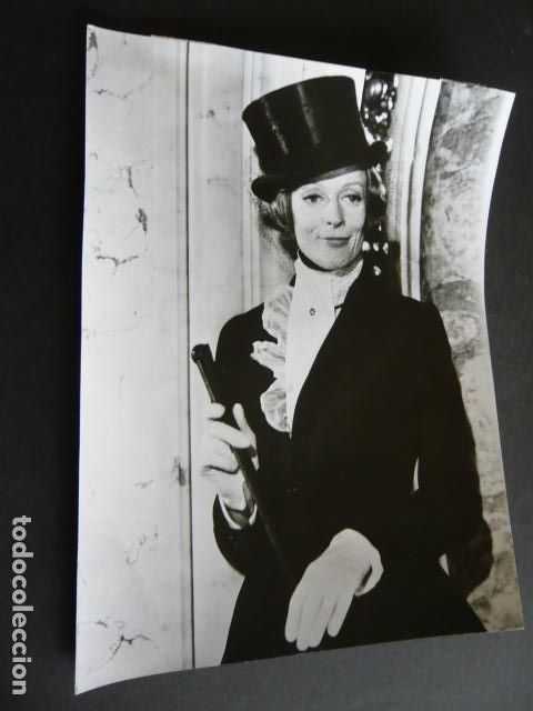 Kino: MAGGIE SMITH ACTRIZ ANTIGUA FOTOGRAFIA ORIGINAL 17 X 22 CM