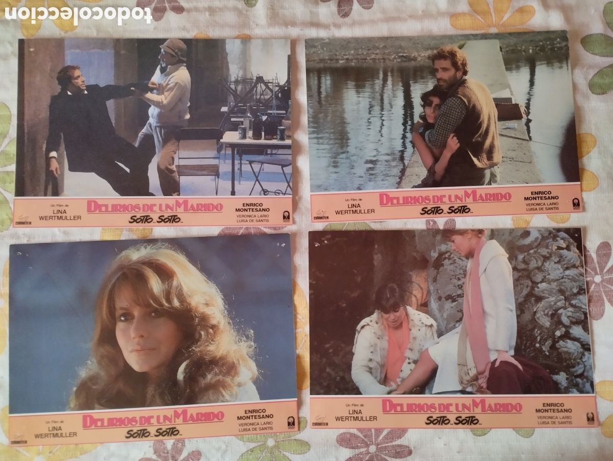 Cine: 12 FOTOCROMOS - DELIRIOS DE UN MARIDO - SET COMPLETO