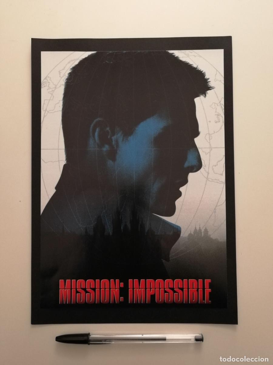 Cine: LAMINA ACARTONADA -20*25- MISION IMPOSIBLE - TOM CRUISE