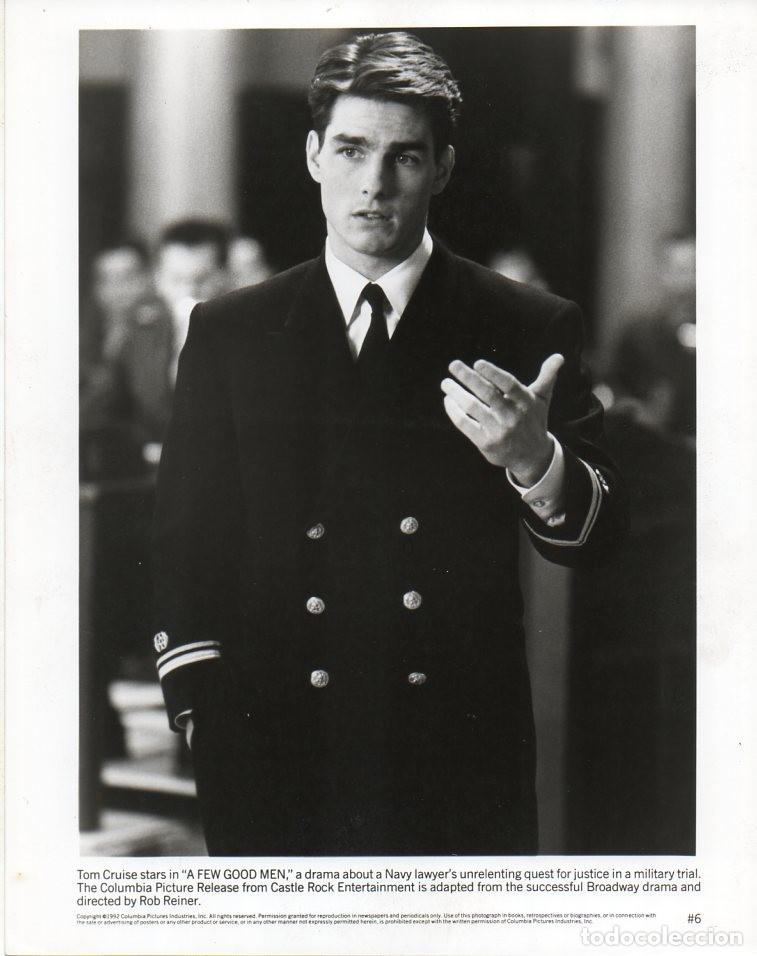 Cinema: Fotograf&iacute;a Original A Few Good Men Tom Cruise The Columbia Pictures Release 1992