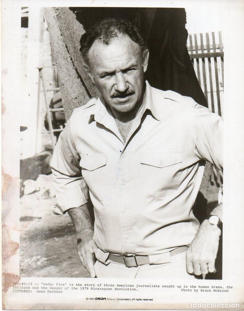 Cinema: Fotograf&iacute;a Original Under Fire Gene Hackman Bruce McBroom Orion Pictures 1983
