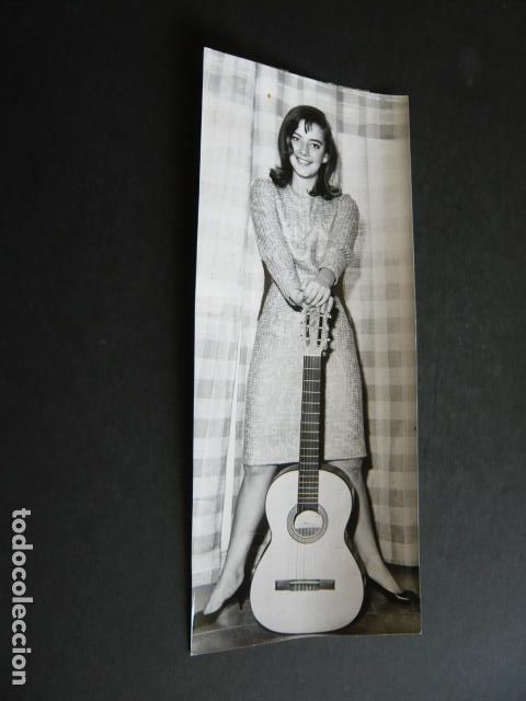 Cinema: MARTA BAIZAN CANTANTE ANTIGUA FOTOGRAFIA ORIGINAL 9 X 23 CM