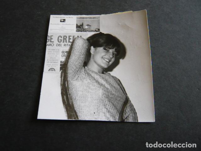 Cinema: MARTA BAIZAN ACTRIZ Y CANTANTE ANTIGUA FOTOGRAFIA ORIGINAL 7,5 X 8 CM