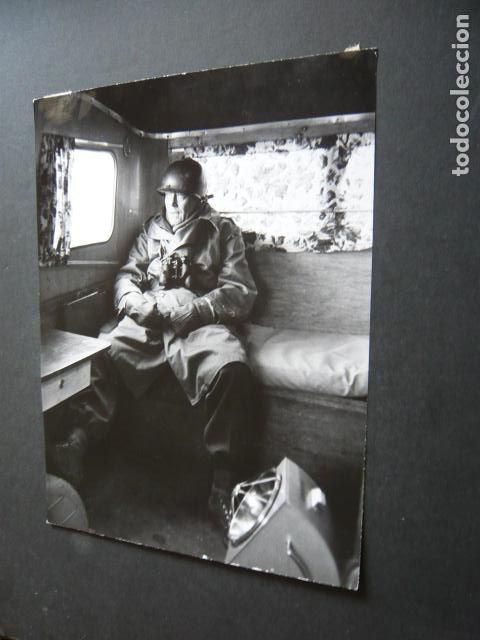 Kino: HENRY FONDA ACTOR EN MADRID RODAJE LA BATALLA D LAS ARDENAS ANTIGUA FOTOGRAFIA ORIGINAL 18 X 24 CM