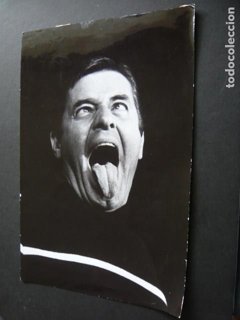 Cinema: JERRY LEWIS ACTOR ANTIGUA FOTOGRAFIA ORIGINAL 20 X 30 CM