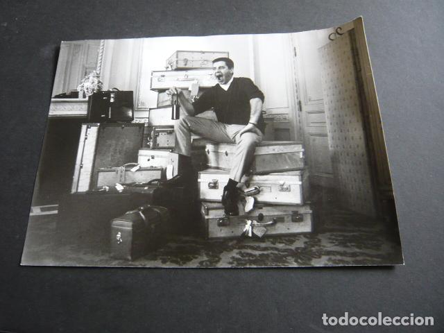 Cinema: JERRY LEWIS ACTOR ANTIGUA FOTOGRAFIA ORIGINAL 18 X 24 CM