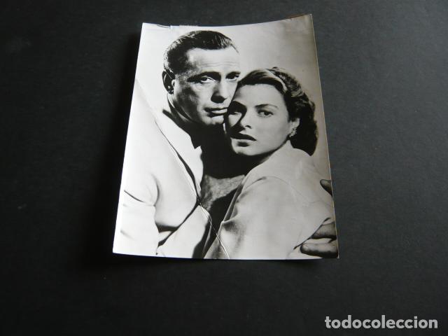 Cine: HUMPHREY BOGART ACTOR ANTIGUA FOTOGRAFIA ORIGINAL 12 X 17 CM