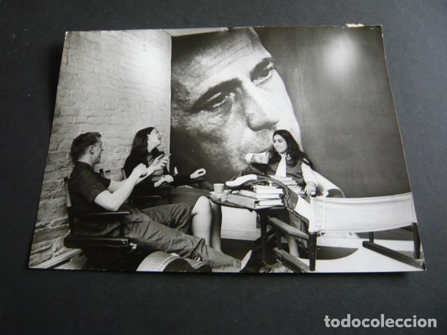 Cine: HUMPHREY BOGART ACTOR ANTIGUA FOTOGRAFIA ORIGINAL 18 X 24 CM