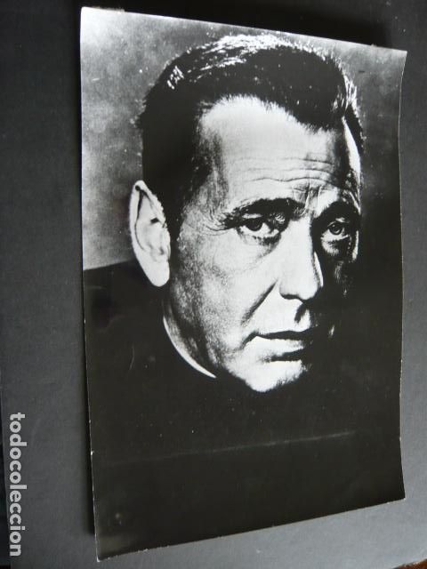 Cine: HUMPHREY BOGART ACTOR ANTIGUA FOTOGRAFIA ORIGINAL 20 X 30 CM