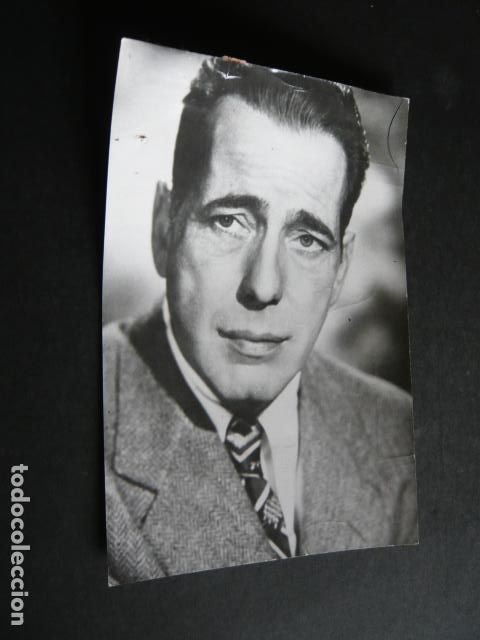 Cine: HUMPHREY BOGART ACTOR ANTIGUA FOTOGRAFIA ORIGINAL 12 X 17 CM
