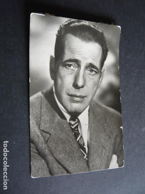 Cine: HUMPHREY BOGART ACTOR ANTIGUA FOTOGRAFIA ORIGINAL 14 X 9 CM