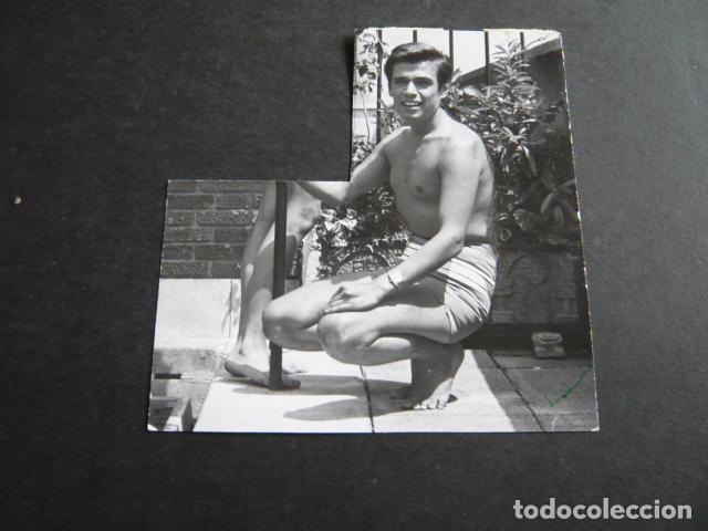 Cine: JUAN CARLOS MORENO ACTOR ANTIGUA FOTOGRAFIA ORIGINAL 12.5 X 13 CM