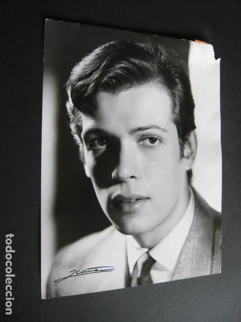 Cine: JUAN CARLOS MORENO ACTOR ANTIGUA FOTOGRAFIA ORIGINAL 18 X 24 CM