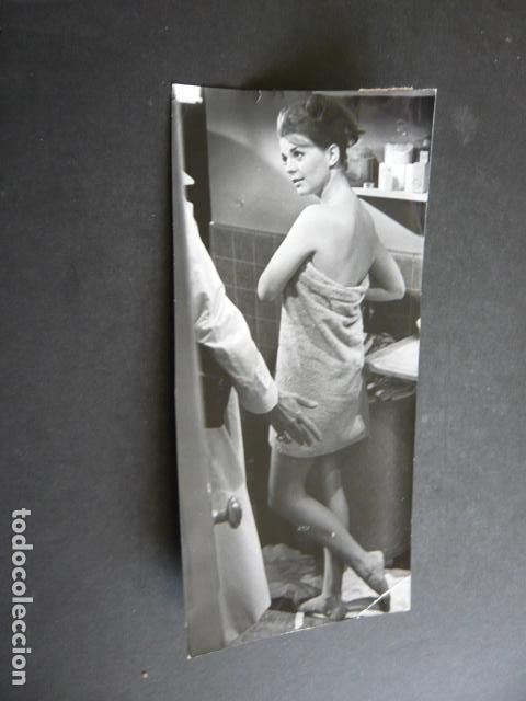 Cinema: NATALIE WOOD ACTRIZ ANTIGUA FOTOGRAFIA ORIGINAL 11 X 23 CM