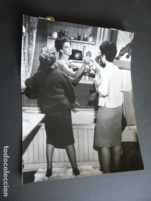 Cine: NATALIE WOOD ACTRIZ ANTIGUA FOTOGRAFIA ORIGINAL 18 X 24 CM