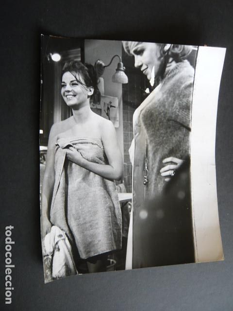 Cine: NATALIE WOOD ACTRIZ ANTIGUA FOTOGRAFIA ORIGINAL 18 X 24 CM