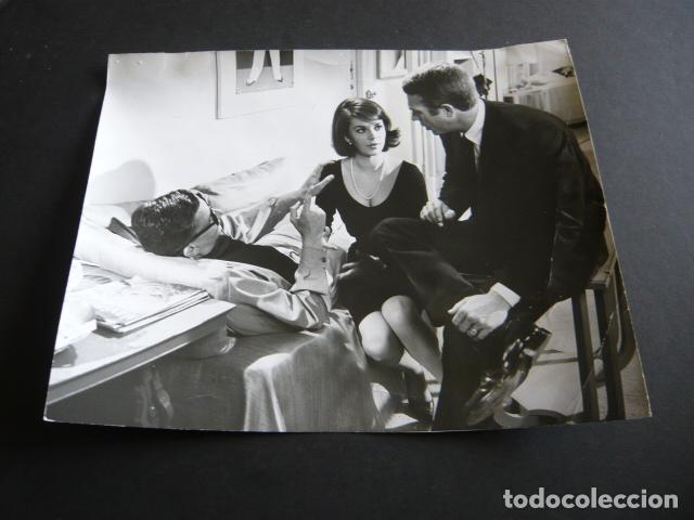 Cine: NATALIE WOOD ACTRIZ CON ROBERT MULLIGAN ANTIGUA FOTOGRAFIA ORIGINAL 18 X 24 CM
