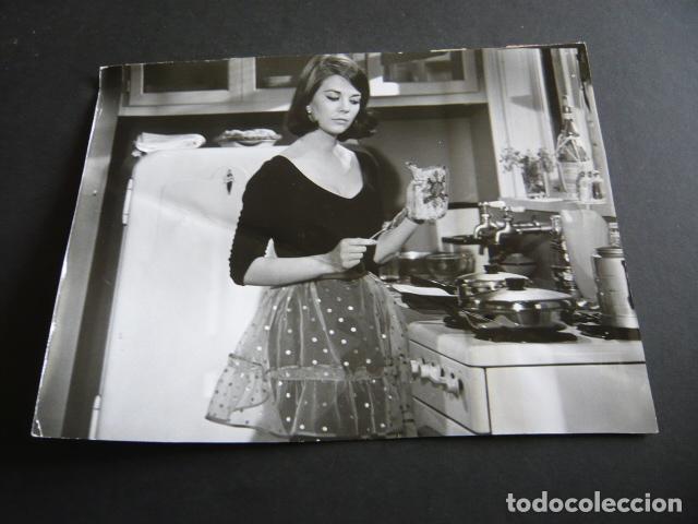 Cine: NATALIE WOOD ACTRIZ ANTIGUA FOTOGRAFIA ORIGINAL 18 X 24 CM