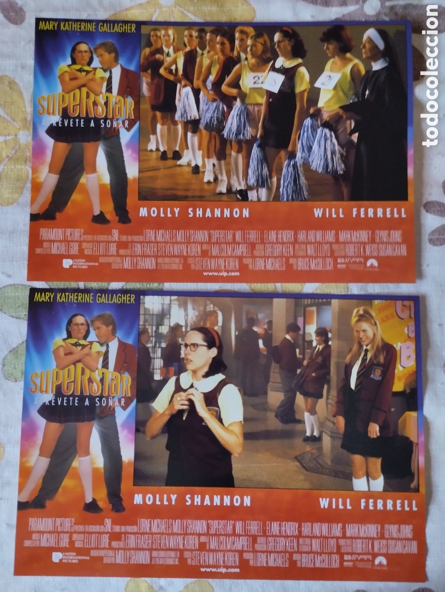 Cine: 10 FOTOCROMOS - SUPERSTAR - SET COMPLETO