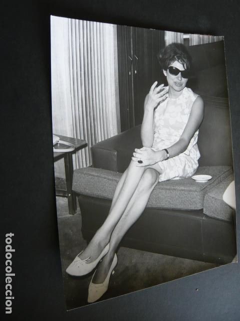 Cin&eacute;ma: SORAYA ESFANDIARI ACTRIZ ANTIGUA FOTOGRAFIA ORIGINAL 18 X 24 CM