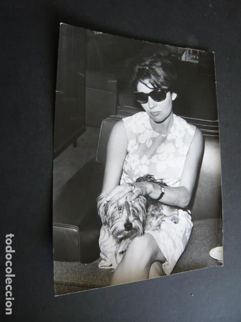 Kino: SORAYA ESFANDIARI ACTRIZ ANTIGUA FOTOGRAFIA ORIGINAL 18 X 24 CM