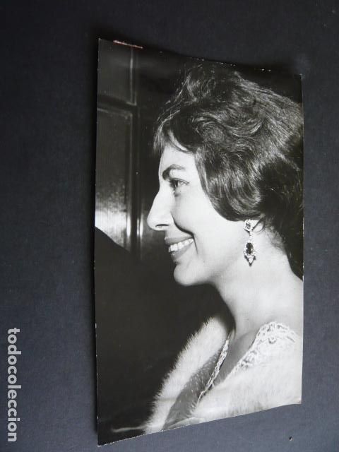 Cinema: SORAYA ESFANDIARI ACTRIZ ANTIGUA FOTOGRAFIA ORIGINAL 23 X 14 CM