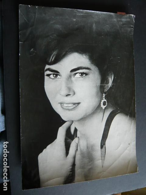Cin&eacute;ma: SORAYA ESFANDIARI ACTRIZ ANTIGUA FOTOGRAFIA ORIGINAL 22 X 31 CM