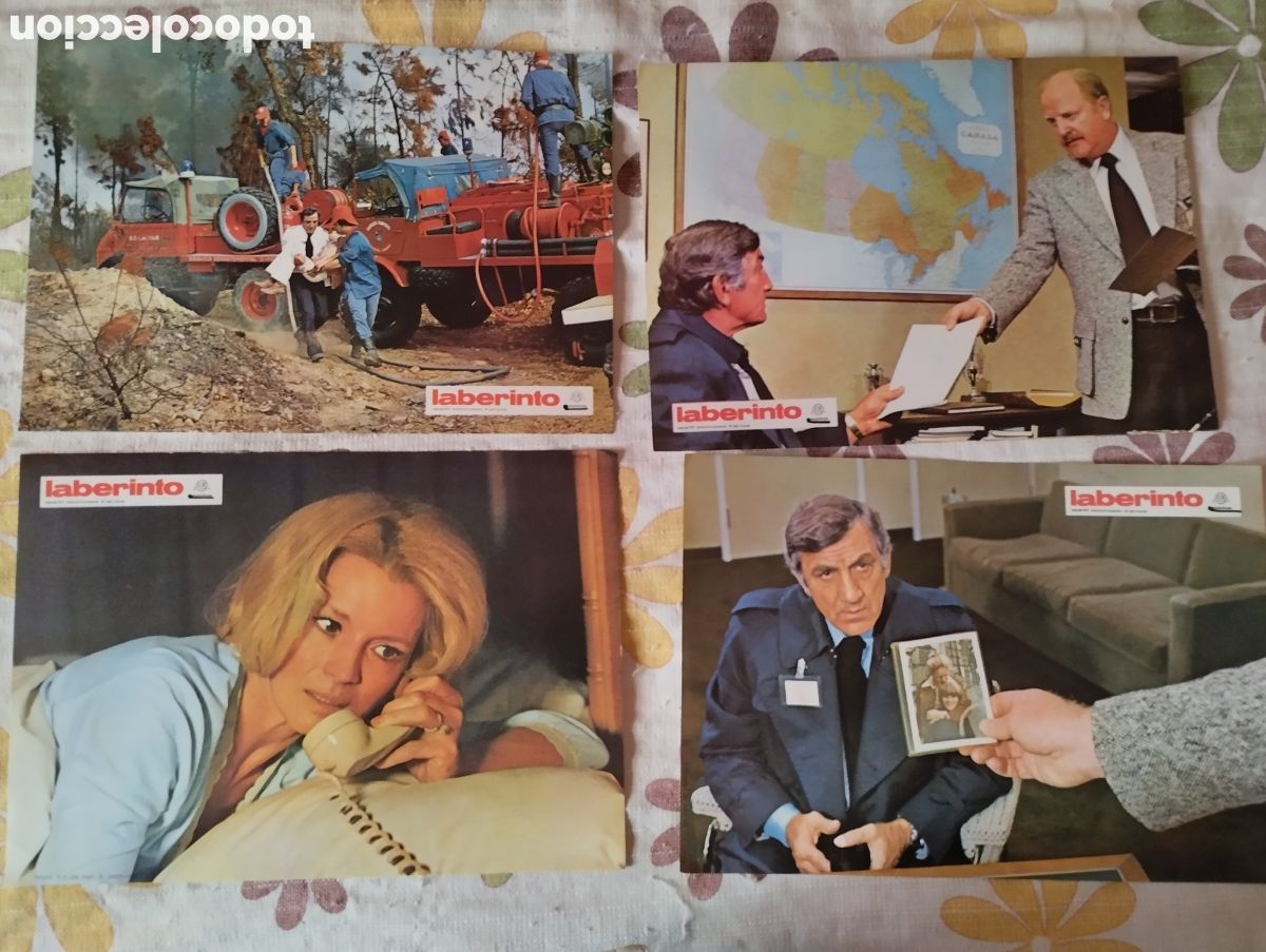 Cine: 12 FOTOCROMOS - LABERINTO - SET COMPLETO