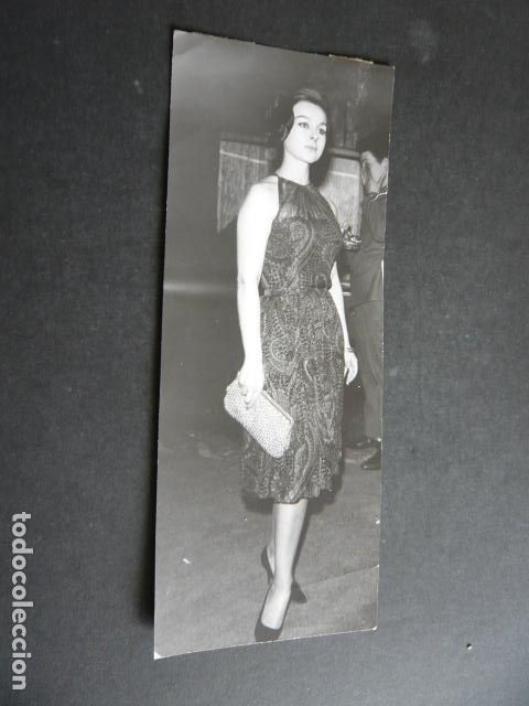 Cin&eacute;ma: LUCIA PRADO ACTRIZ ANTIGUA FOTOGRAFIA ORIGINAL 9 X 23 CM