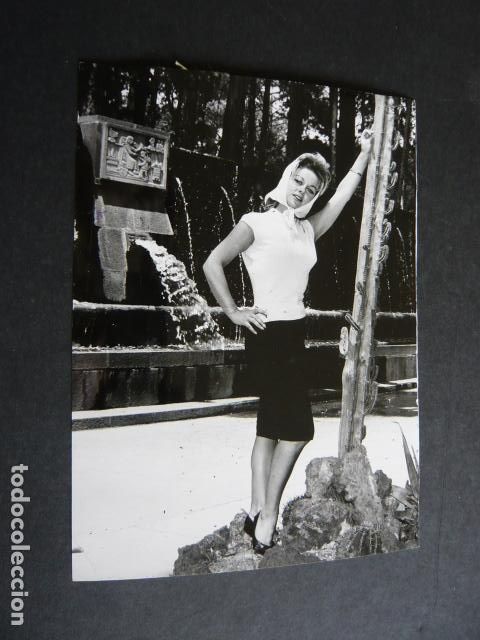 Cin&eacute;ma: LUCIA PRADO ACTRIZ ANTIGUA FOTOGRAFIA ORIGINAL 10 X 14,5 CM