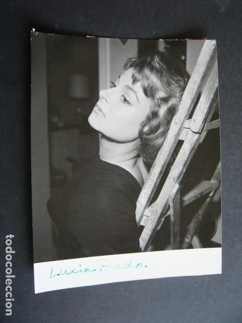 Cin&eacute;ma: LUCIA PRADO ACTRIZ ANTIGUA FOTOGRAFIA ORIGINAL 13 X 16 CM