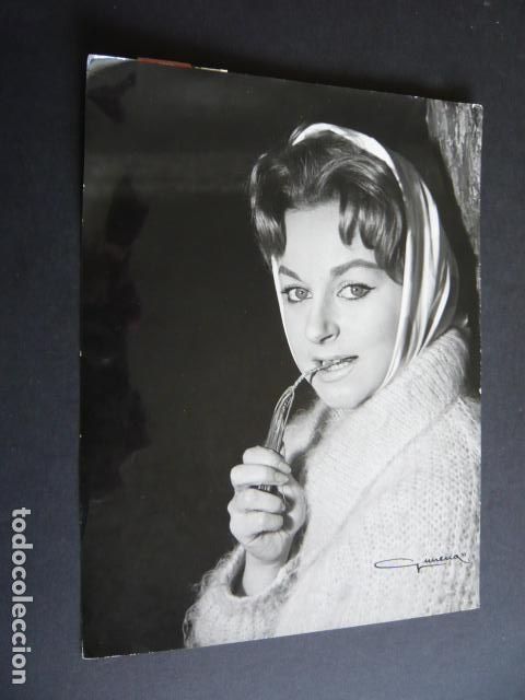 Cin&eacute;ma: LUCIA PRADO ACTRIZ ANTIGUA FOTOGRAFIA ORIGINAL 18 X 24 CM