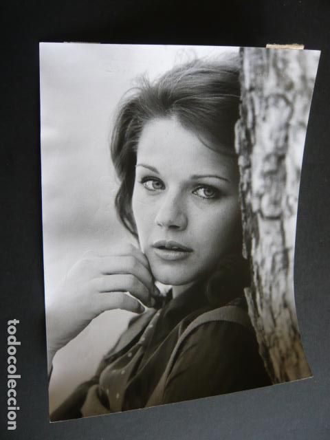 Cin&eacute;ma: AGOSTINA BELLI ACTRIZ ANTIGUA FOTOGRAFIA ORIGINAL 18 X 24 CM