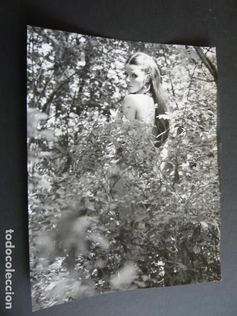 Cin&eacute;ma: AGOSTINA BELLI ACTRIZ ANTIGUA FOTOGRAFIA ORIGINAL 21 X 26 CM