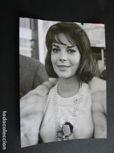 Cin&eacute;ma: NATALIE WOOD ACTRIZ ANTIGUA FOTOGRAFIA ORIGINAL 12 X 17 CM