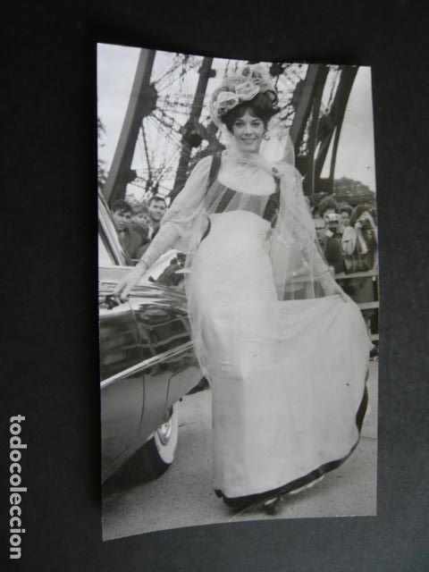 Cine: NATALIE WOOD ACTRIZ ANTIGUA FOTOGRAFIA ORIGINAL 10 X 17 CM