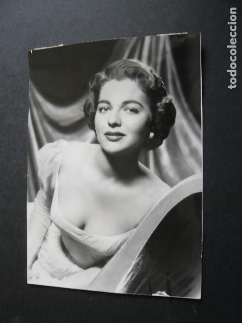 Cin&eacute;ma: JOAN WELDON ACTRIZ ANTIGUA FOTOGRAFIA ORIGINAL 12 X 16,5 CM