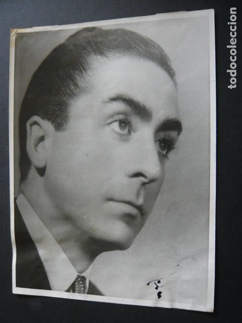 Cine: MANUEL ROLDAN ACTOR ANTIGUA FOTOGRAFIA ORIGINAL 24 X 18 CM