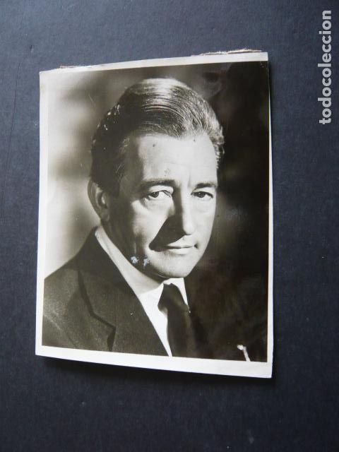Cine: CLAUDE RAINS ACTOR ANTIGUA FOTOGRAFIA ORIGINAL 9 X 12 CM