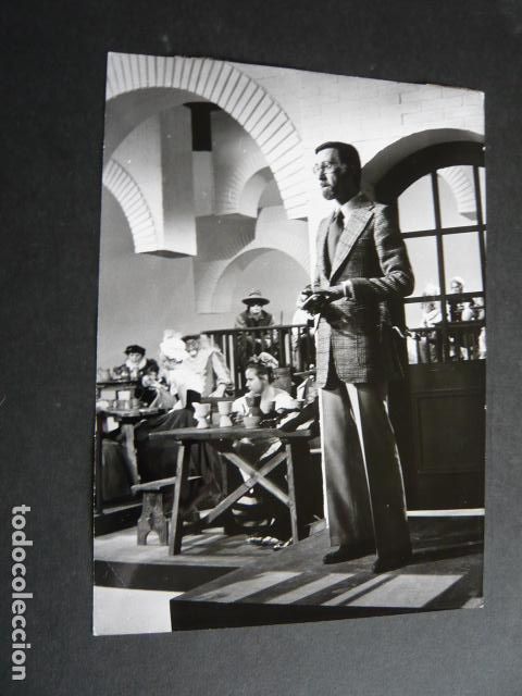 Cine: LUIS MORRIS ACTOR ANTIGUA FOTOGRAFIA ORIGINAL 18 X 12 CM