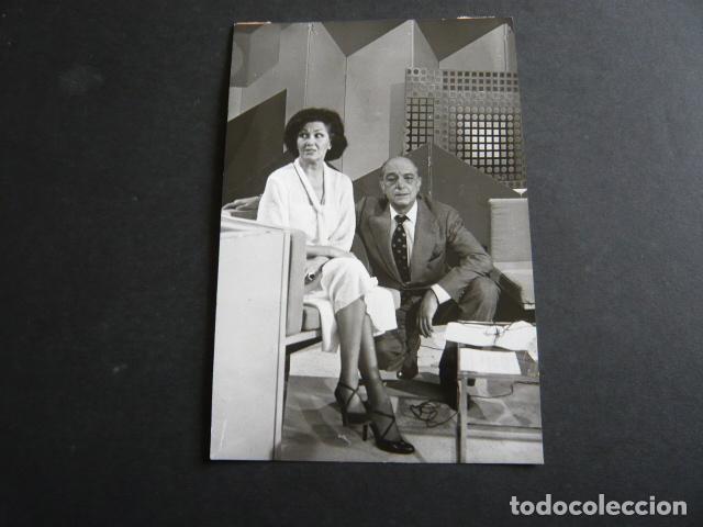 Kino: ELVIRA QUINTILLA ACTRIZ CON JOSE MARIA RODERO ANTIGUA FOTOGRAFIA ORIGINAL 18 X 12 CM